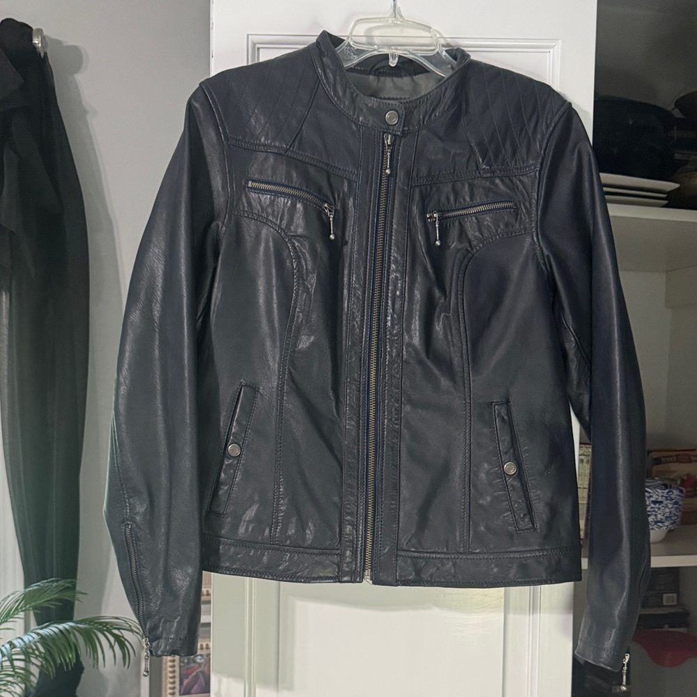 Harley-Davidson Midnight Black Leather Jacket